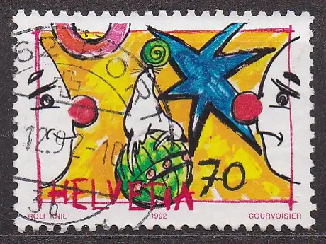 Schweiz, Mi-Nr. 1479 gest., Zirkuswelt