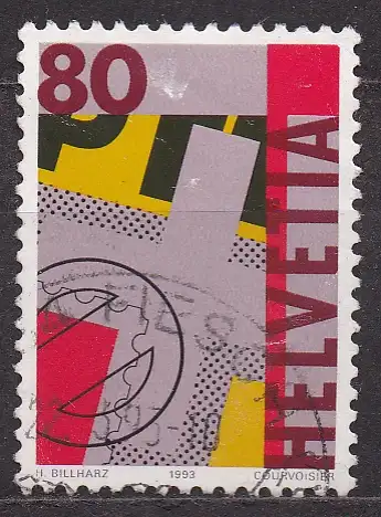 Schweiz, Mi-Nr. 1497 gest., 150 Jahre Briefmarken in der Schweiz