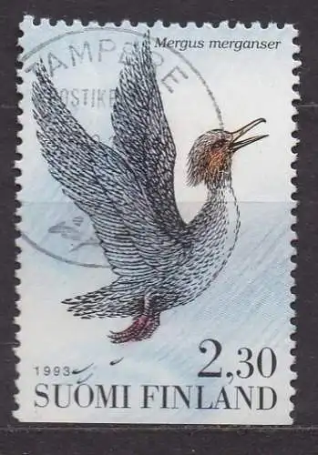 Finnland, Mi-Nr. 1225 gest., Wasservögel