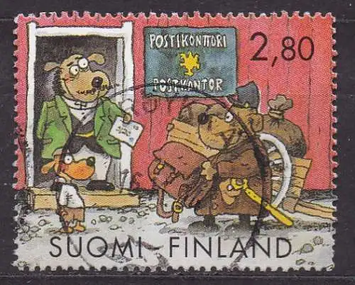 Finnland, Mi-Nr. 1271 gest., Jugendhobbys - Comics