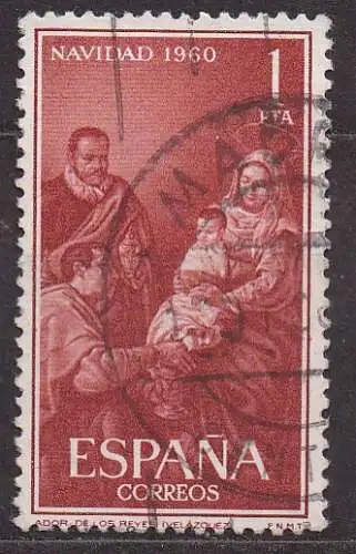Spanien, Mi-Nr. 1220 gest., Weihnachten