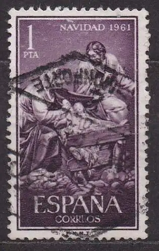 Spanien, Mi-Nr. 1295 gest., Weihnachten