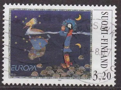 Finnland, Mi-Nr. 1378 gest., Europa: Sagen und Legenden