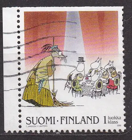 Finnland, Mi-Nr. 1520 C gest., Die Mumins