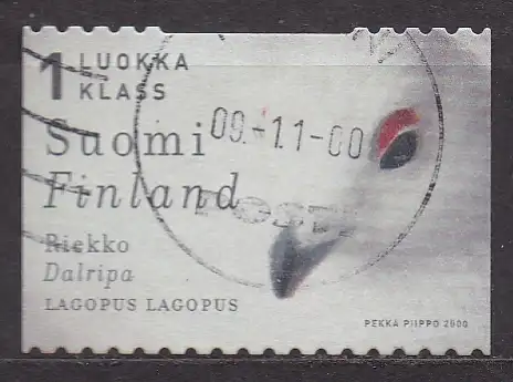 Finnland, Mi-Nr. 1543 gest., Schneehuhn