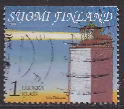 Finnland, Mi-Nr. 1578 gest., Finnischer Meerbusen: Leuchtturm von Utö