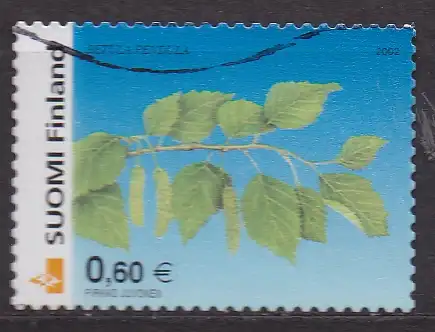 Finnland, Mi-Nr. 1602 gest., Bäume: Birke