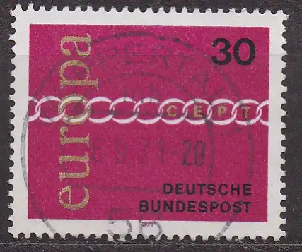 BRD, Mi-Nr. 676 gest., Europa CEPT 1971
