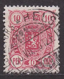 Finnland, Mi-Nr. 29 B gest., Wappen