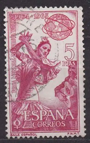 Spanien, Mi-Nr. 1474 gest., Weltausstellung New York