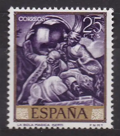 Spanien, Mi-Nr. 1599 **, Gemälde