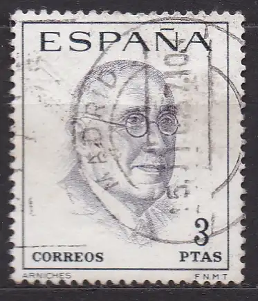 Spanien, Mi-Nr. 1654 gest., Carlos Archines