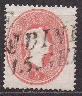 Österreich - Lombardei und Venetien, Mi-Nr. 12 gest., Kaiser Franz Joseph