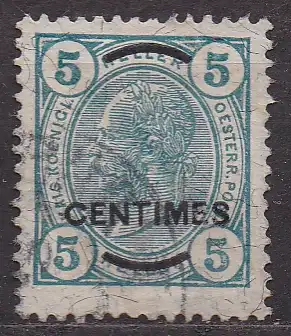 Österreich - Post auf Kreta, Mi-Nr. 8 gest., Kaiser Franz Joseph