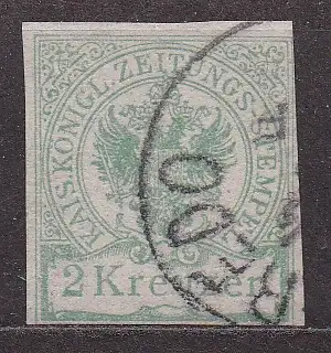 Österreich - Zeitungsstempelmarke, Mi-Nr. 8 gest., Doppeladler