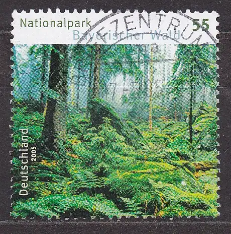 BRD, Mi-Nr. 2452 gest., Nationalpark Bayrischer Wald