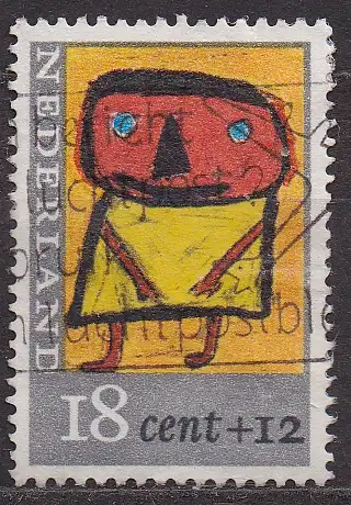 Niederlande, Mi-Nr. 852 gest., "Voor het Kind" 1965