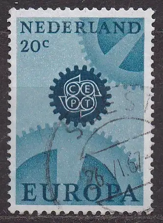 Niederlande, Mi-Nr. 878 x gest., Europa CEPT 1967