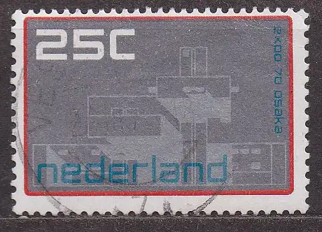Niederlande, Mi-Nr. 935 gest., Weltausstellung EXPO ´70 Osaka