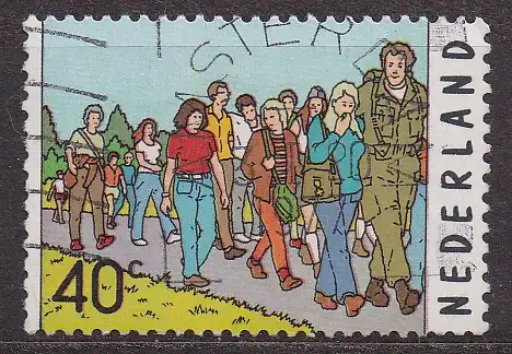 Niederlande, Mi-Nr. 1077 gest., Sportjubiläen