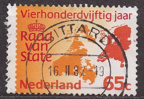 Niederlande, Mi-Nr. 1188 gest., 100 Jahre Staatsrat