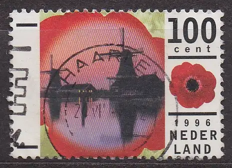 Niederlande, Mi-Nr. 1579 gest., Urlaub: Windmühlen