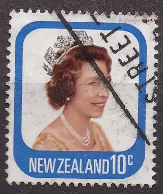 Neuseeland, Mi-Nr. 735 A gest., Königin Elisabeth II.