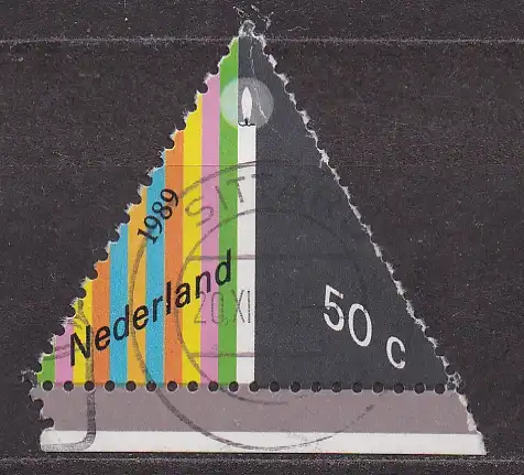 Niederlande, Mi-Nr. 1374 gest., UR, Dezembermarke