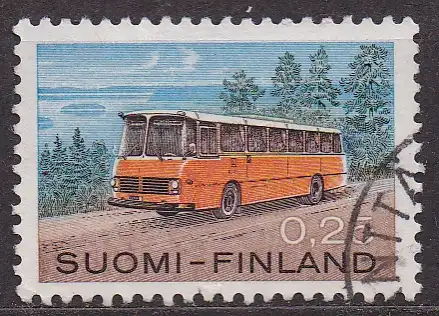 Finnland, Mi-Nr. 699 gest., Postomnibus