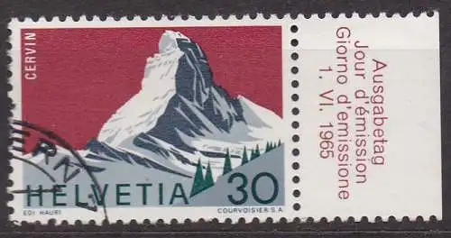 Schweiz, Mi-Nr. 821 gest., Matterhorn