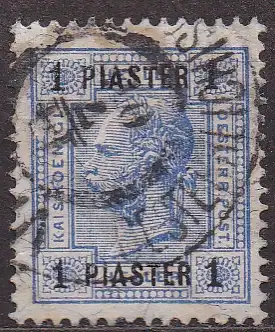 Österreich - Post in  der Levante, Mi-Nr. 45 gest., Kaiser Franz Joseph