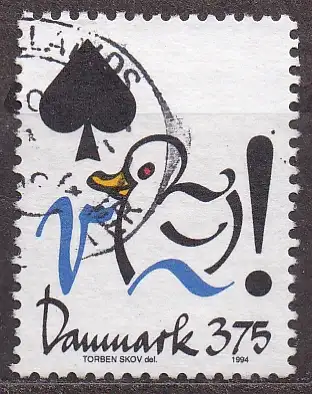 Dänemark, Mi-Nr. 1071 gest., Umweltschutz