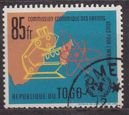Togo, Mi-Nr. 328 gest., Ökonomische Kommission der UNO für Afrika