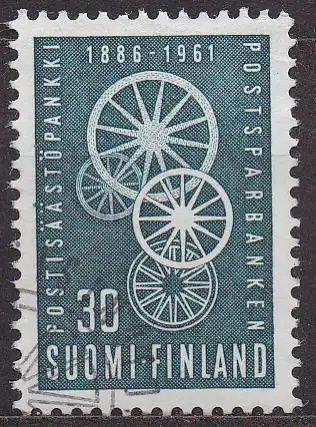 Finnland, Mi-Nr. 534 gest., 75 Jahre Finnische Postsparkasse