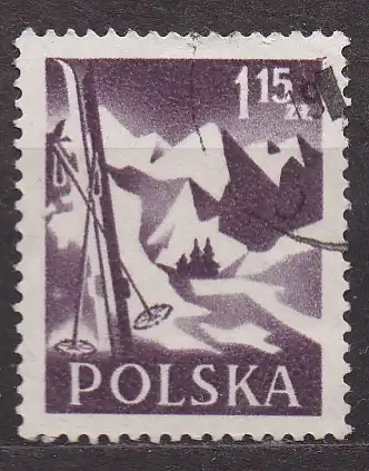 Polen, Mi-Nr. 969 gest., Wandern