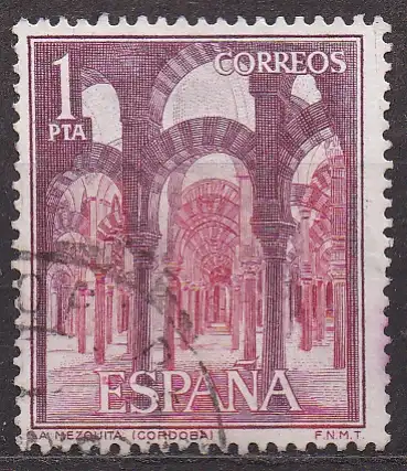 Spanien, Mi-Nr. 1469 gest., Sehenswürdigkeiten: Moschee von Cordoba