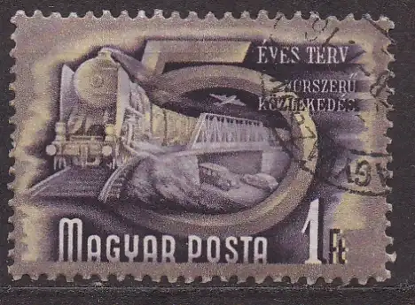 Ungarn, Mi-Nr. 1076 gest., Fünfjahresplan