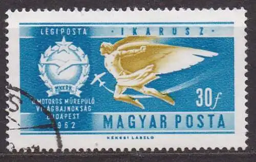 Ungarn, Mi-Nr. 1843 gest., 2. Kunstflugmeisterschaften