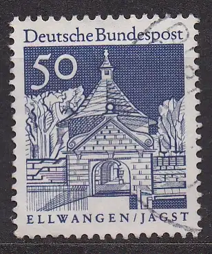 BRD, Mi-Nr. 495 gest., DS Deutsche Bauwerke