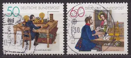 BRD, Mi-Nr. 1011 - 1012 gest., kompl., Europa CEPT 1979