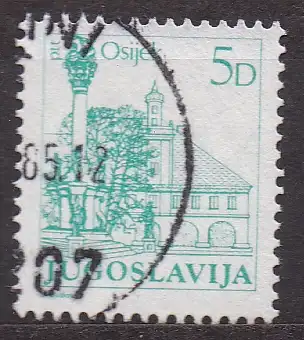 Jugoslawien, Mi-Nr. 1998 gest., Sehenswürdigkeiten