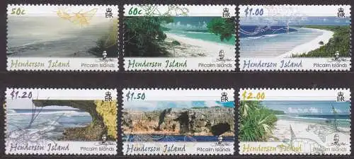 Picairn, Mi-Nr. 694 - 699 **, kompl., Landschaften