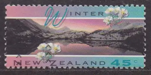 Neuseeland, Mi-Nr. 1340 gest., Mount Cook im Winter