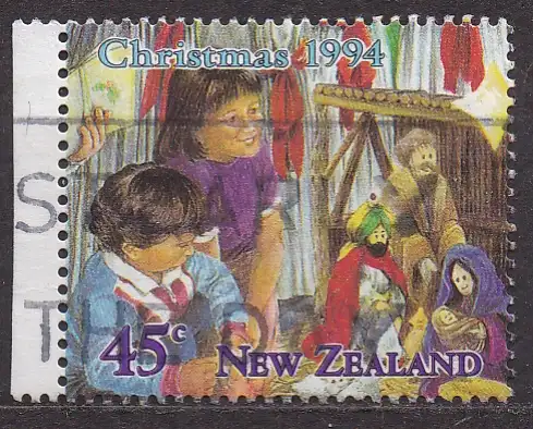 Neuseeland, Mi-Nr. 1377 gest., Weihnachten 1994