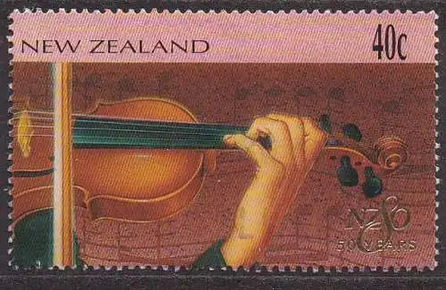 Neuseeland, Mi-Nr. 1531 gest., 50 Jahre Neuseeländisches Synphonieorchester