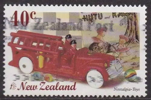 Neuseeland, Mi-Nr. 1751 gest., Spielzeug-Feuerwehrauto