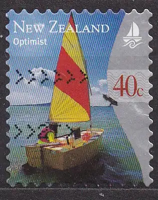 Neuseeland, Mi-Nr. 1806 gest., Segelboot