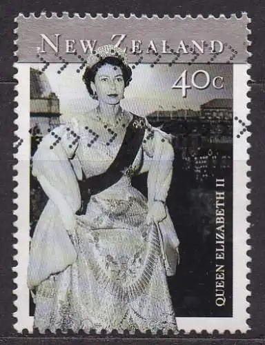 Neuseeland, Mi-Nr. 1943 A gest., Besuch von Königin Elisabeth II.