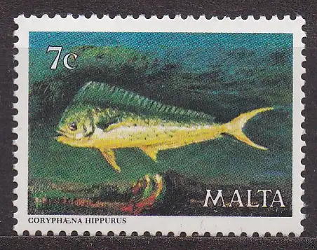 Malta, Mi-Nr. 601 **, Meerestiere