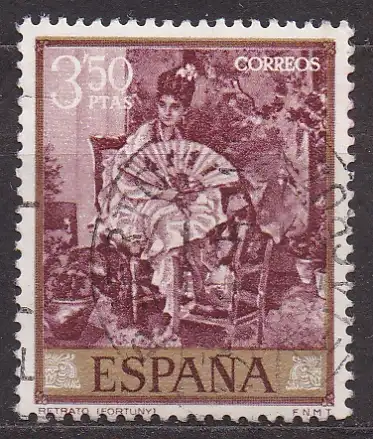 Spanien, Mi-Nr. 1747 gest., Gemälde